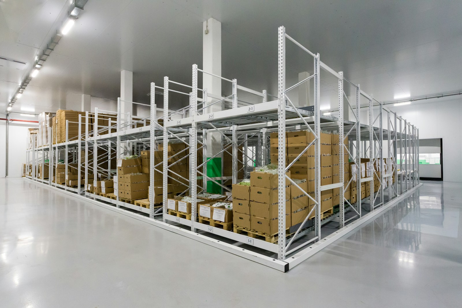 Photo by Petr Magera white metal frame on white floor