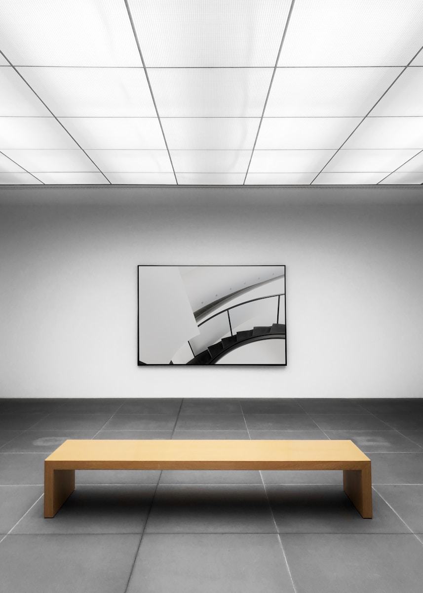 Photo by Robin Schreiner wooden center table in middle of room